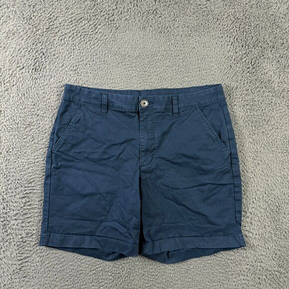 Chubbies Shorts Mens 32 Blue The Armadas Stretch Chino 7" Inseam Preppy Casual - Picture 1 of 16